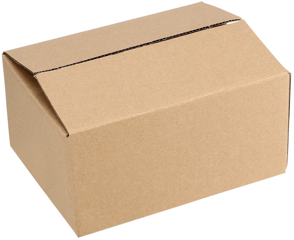 SnelShoppen - 30 Pack Kleine Kartonnen Dozen 200x150x100mm voor Verpakking, Verzending en Opslag - Ideaal voor Postpakketten, Feestjes en Kantoorbenod