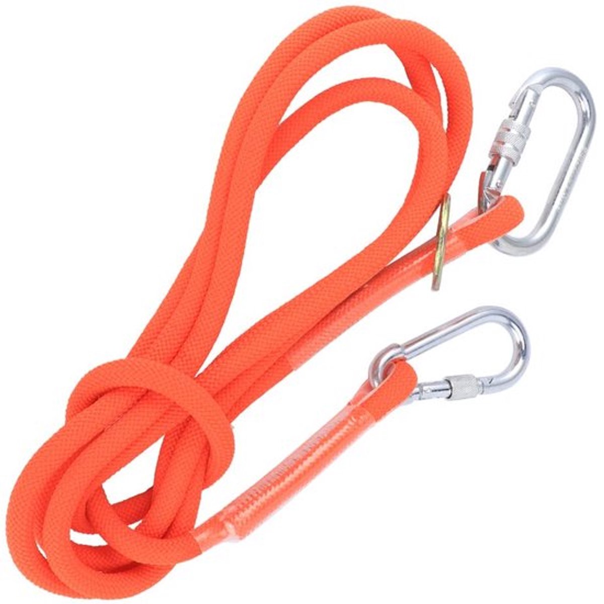 Klimtouw 13 mm - Slijtvast - Veiligheidsgordel - Nylon/Staal - Multifunctioneel - Belastbaarheid 1800 kg - Duurzaam materiaal - Veiligheidstouw