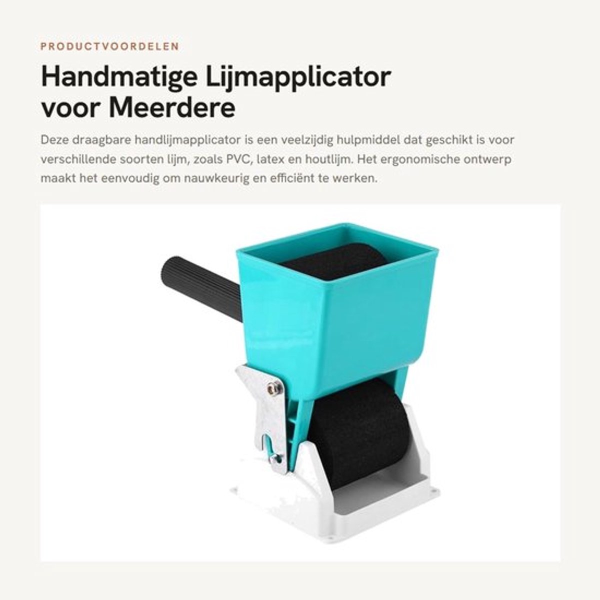 Handmatige Lijmapplicator voor Meerdere Lijmsoorten