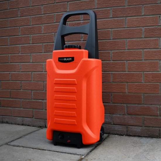 Watertank op wieltjes 30 liter tank 7m tuinslang voor bewatering drager kar — afbeelding 3