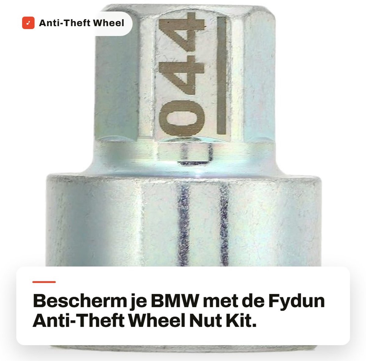 Dailygoods- Wielslot Anti-diefstal - Vervangingsset voor 1/3/5/6/7 Serie - Hoogwaardige Metaal - Sleutelset voor Bevestigingsschroeven - Schokbestendig - Wielmoers