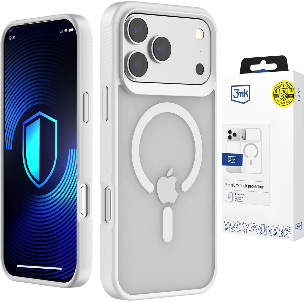 3Mk Smoke Magcase Hoesje Voor Iphone 17 Pro Max Met Magnetische Sluiting