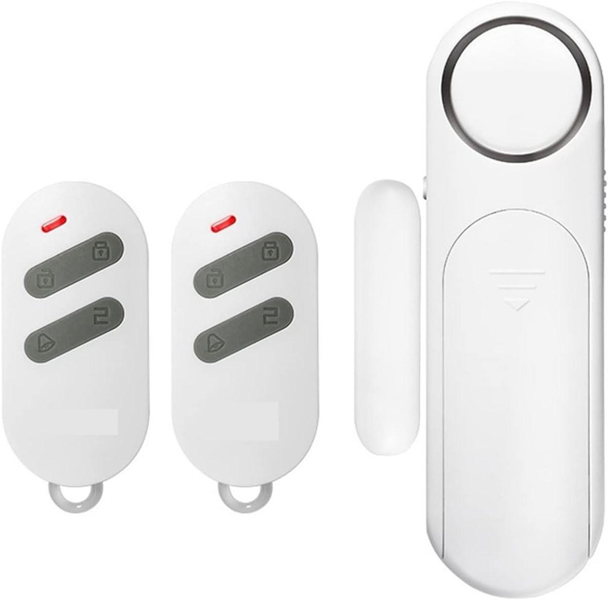 Draadloos Deuralarm - Raamsensor - Huisbeveiliging - 120dB Luide Alert - 300ft Bereik - Wit