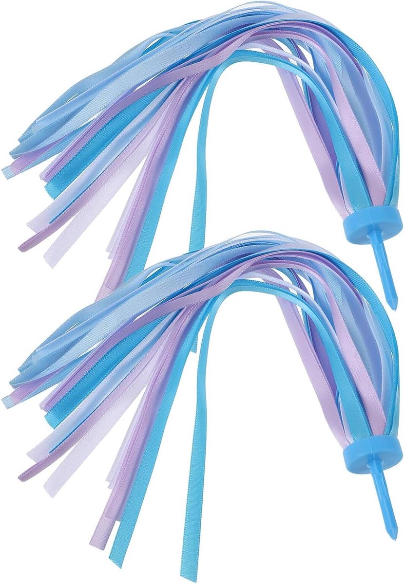Kinderfiets Stuurdecoratie Fiets Tassels Streamers Kinderen Fietsen Versieren Universele Kleurrijke Streamers 27.50X2.40X2.40CM kleuren