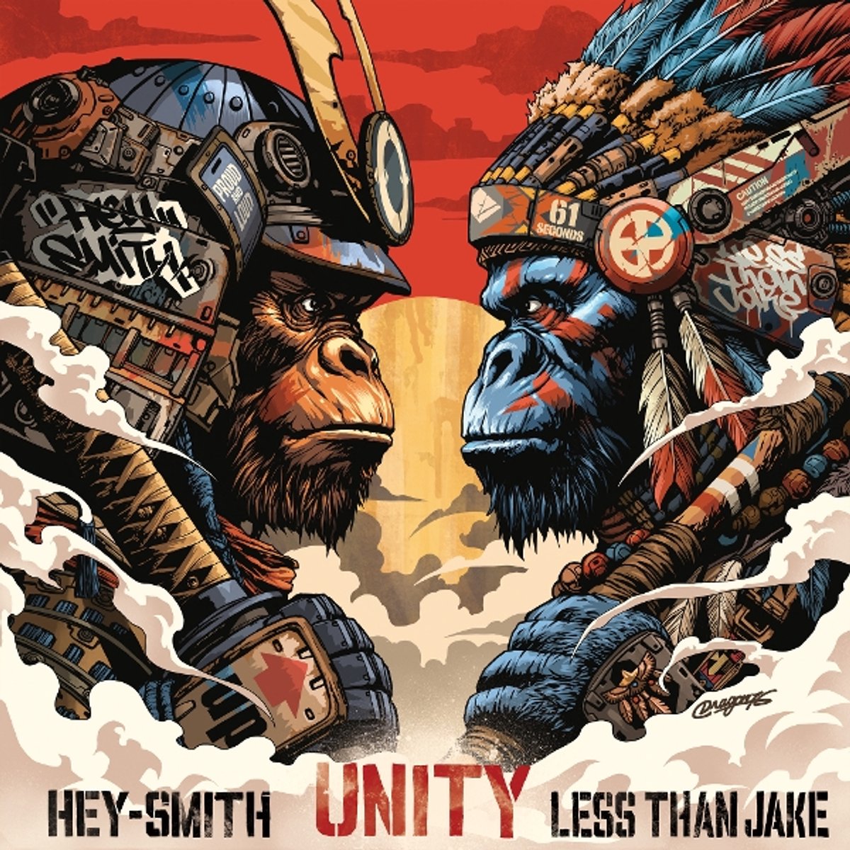 Less Than Jake & Hey-Smith - Unity (CD)