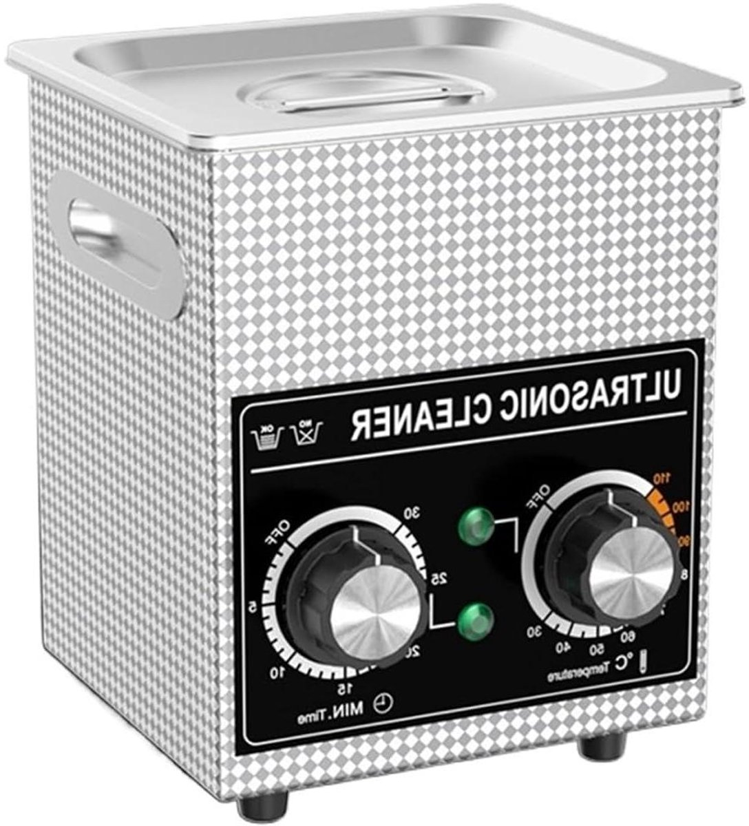 Ultrasone Reiniger - Reinigingsapparaat Bad - Sieraden Schoonmaken - Krachtige Ultrasone Golven - 4L - Wit