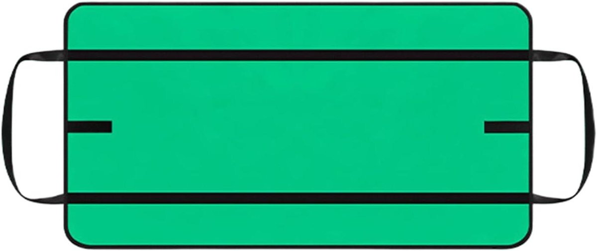Houtdrager met Handvat - Houthouder Transporttas - Haardhout Verplaatsen - Verstelbare Bovenriem - 100 x 50 cm - Groen