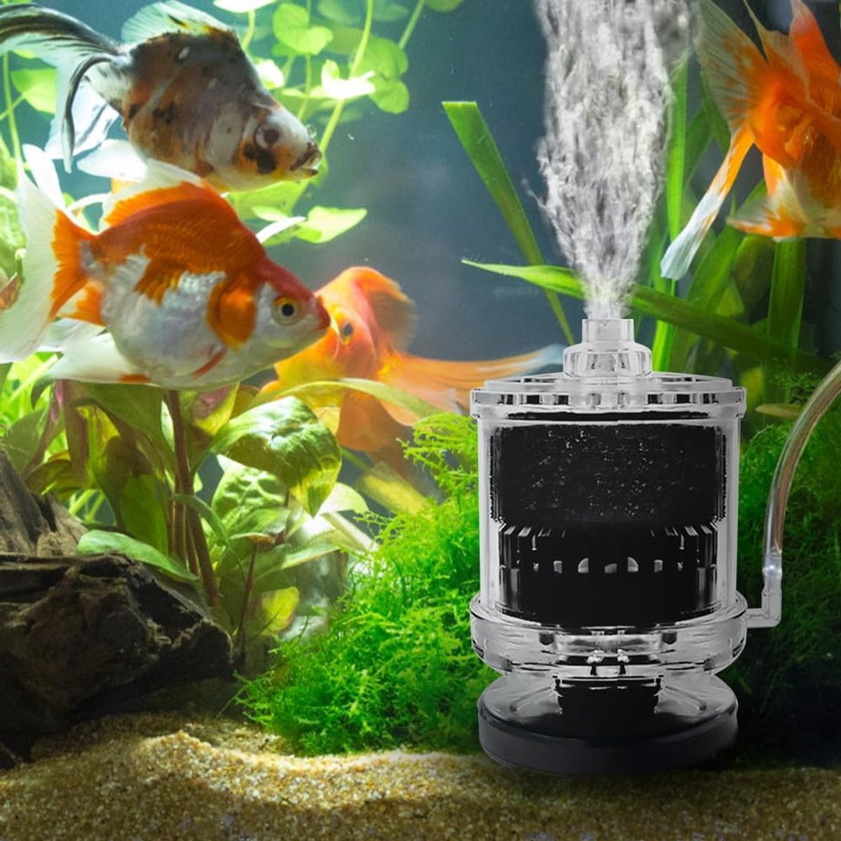 Dailygoods - Mini Aquariumfilter voor Zoet- en Zoutwater Tanks tot 20 Gallon