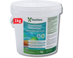 Famiflora Floc-Cart vlokmiddel kousjes 1L - 8x (5x25gr) - Vlokt de kleinste vuildeeltjes zodat je water snel helder wordt en filter optimaal werkt