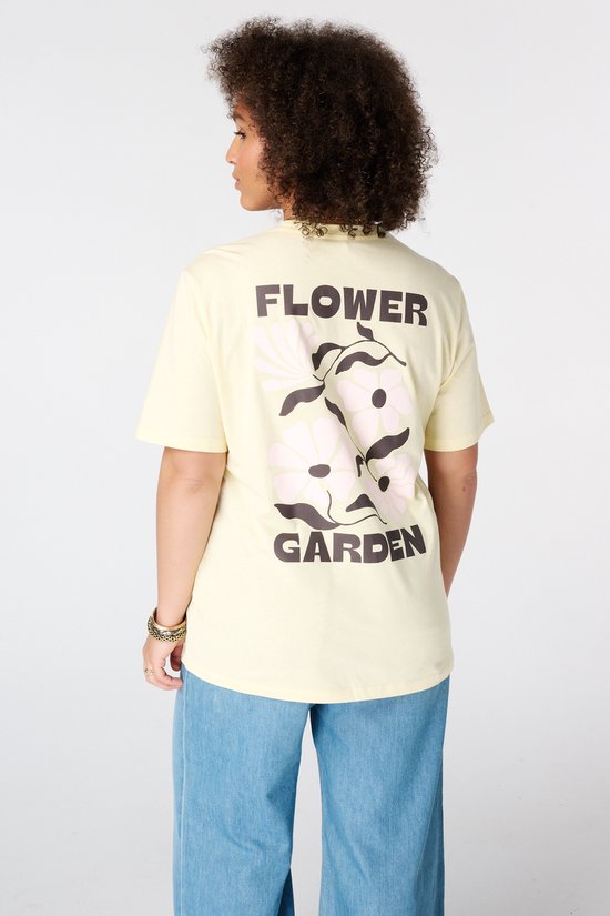 MS Mode T-shirt T-shirt met backprint