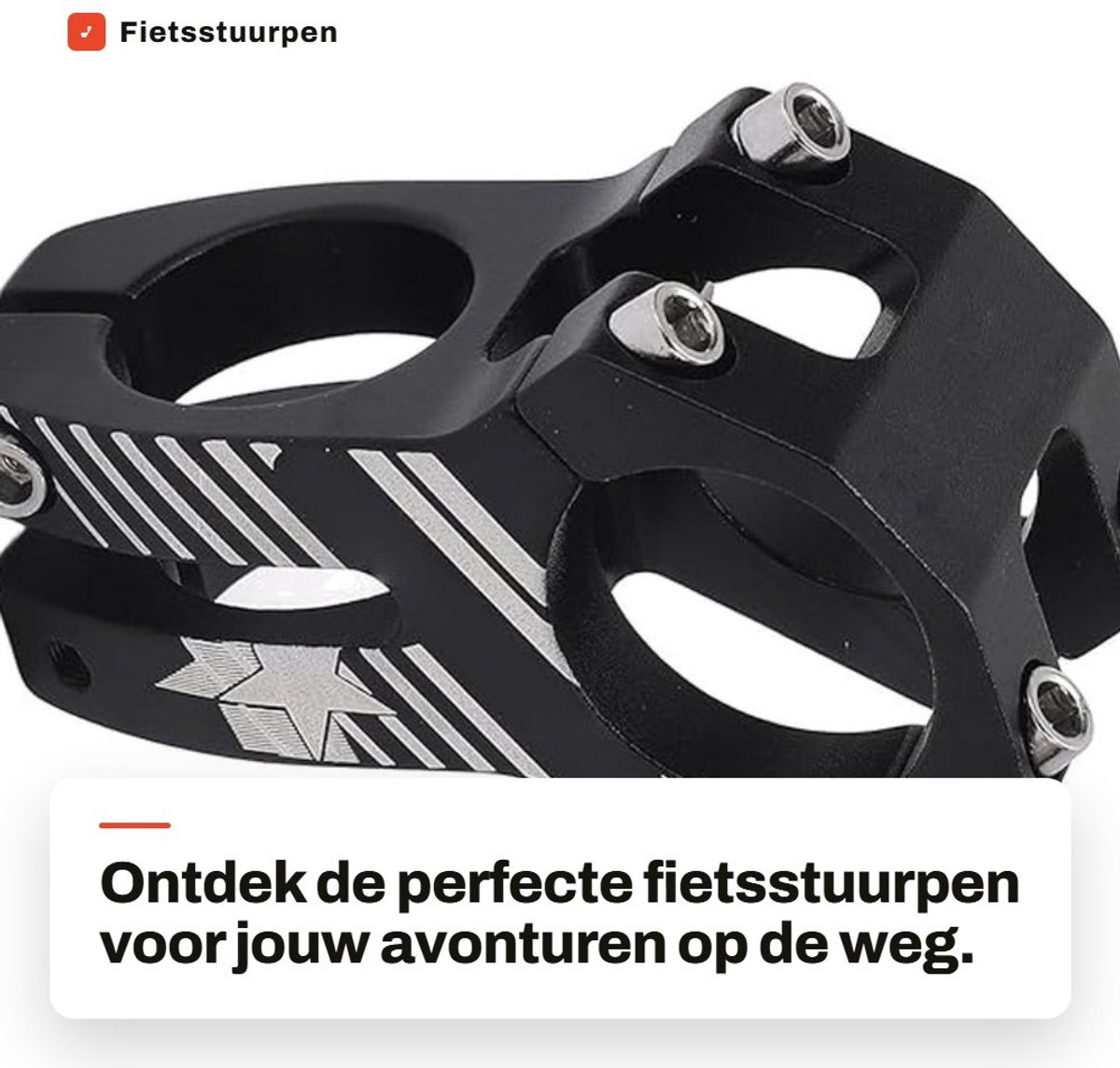 Dailygoods- Fietsstuurpen Aluminiumlegering - Verstelbaar - Schokbestendig - Antislip - Lichtgewicht - Hoogwaardige Kwaliteit - Stuurpen