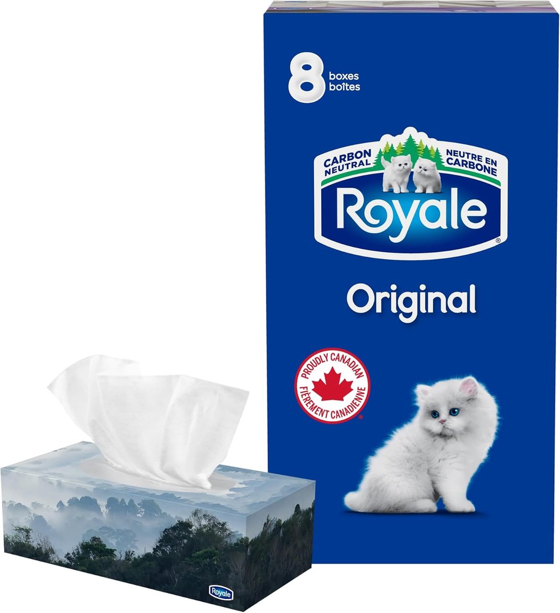 Gezichtsweefsel - Zachte Tissues - Dagelijks Gebruik - Zacht en Sterk - 8 Dozen - Wit