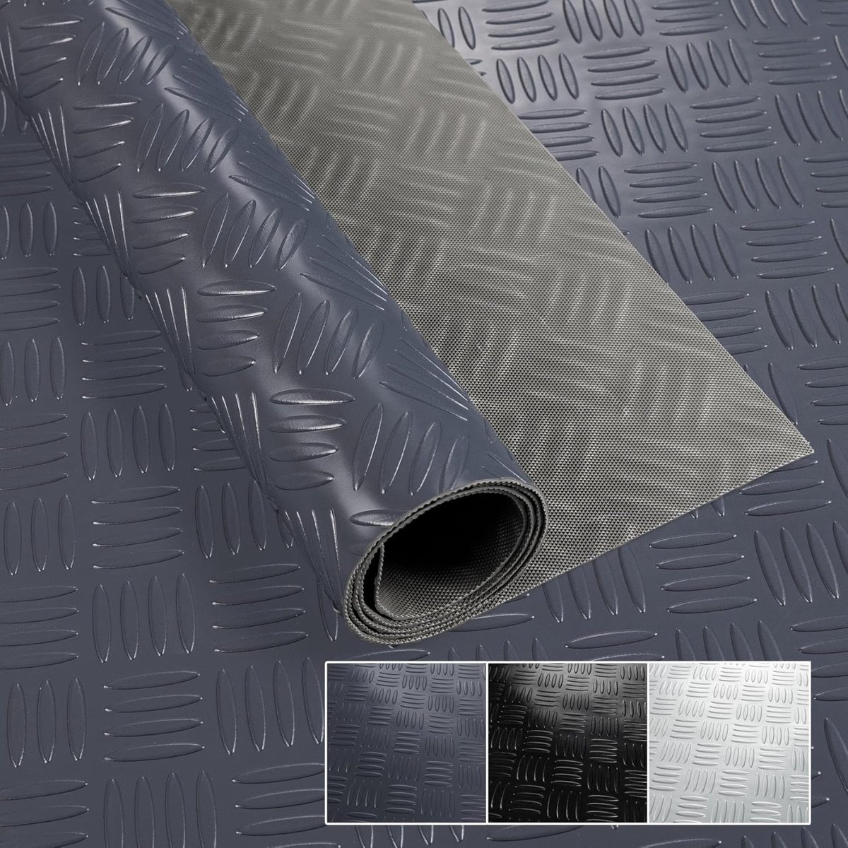 PVC vloerbedekking - Antislipmat Vloer - Vloer Beschermen - Per Strekkende Meter - 100 cm