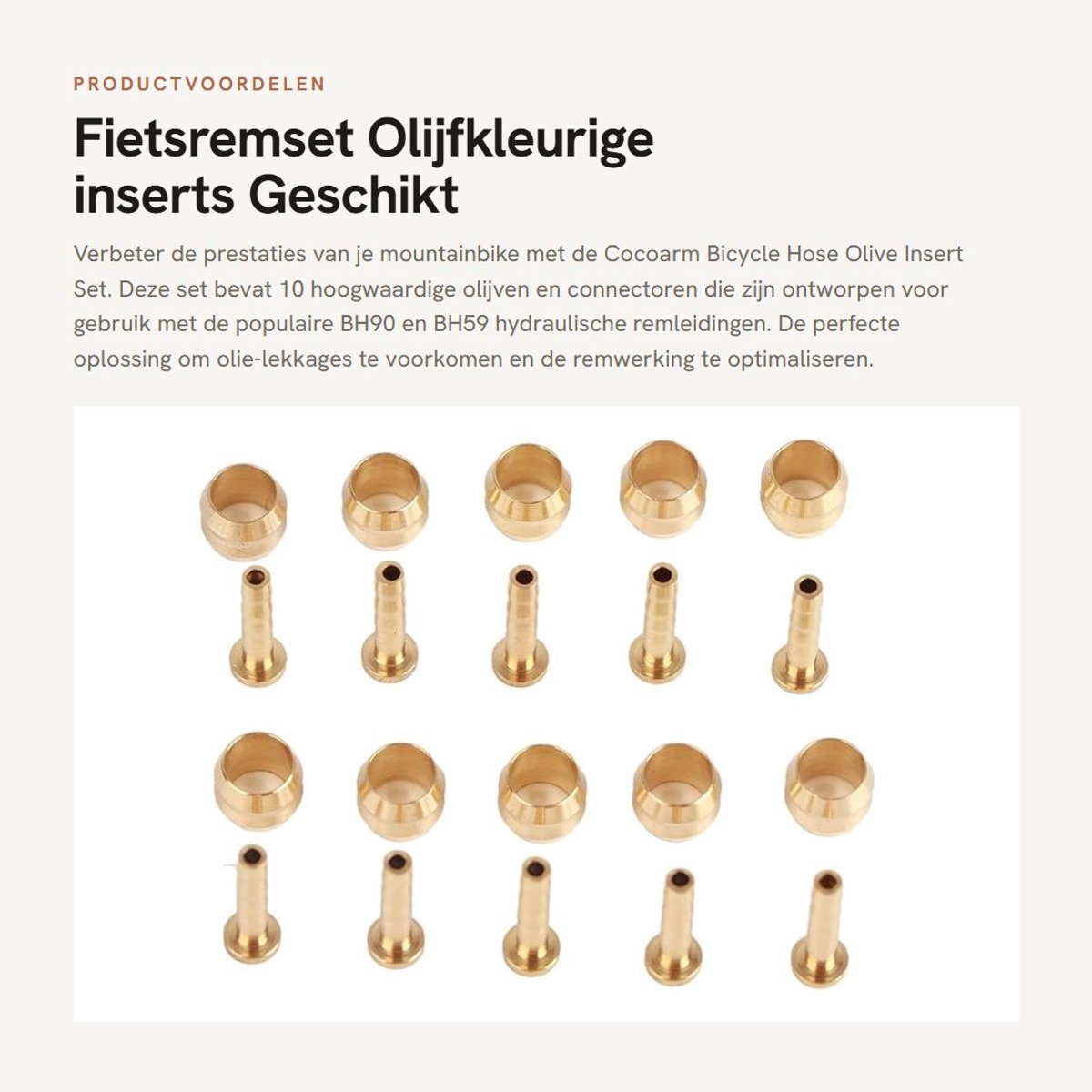 Dailygoods- Olieconnector Set - Remleiding Felsset - Antilekkage - Duurzaam Roestvrij Staal - Voor BH90/BH59 - Geschikt voor Hydraulische Schijfremmen