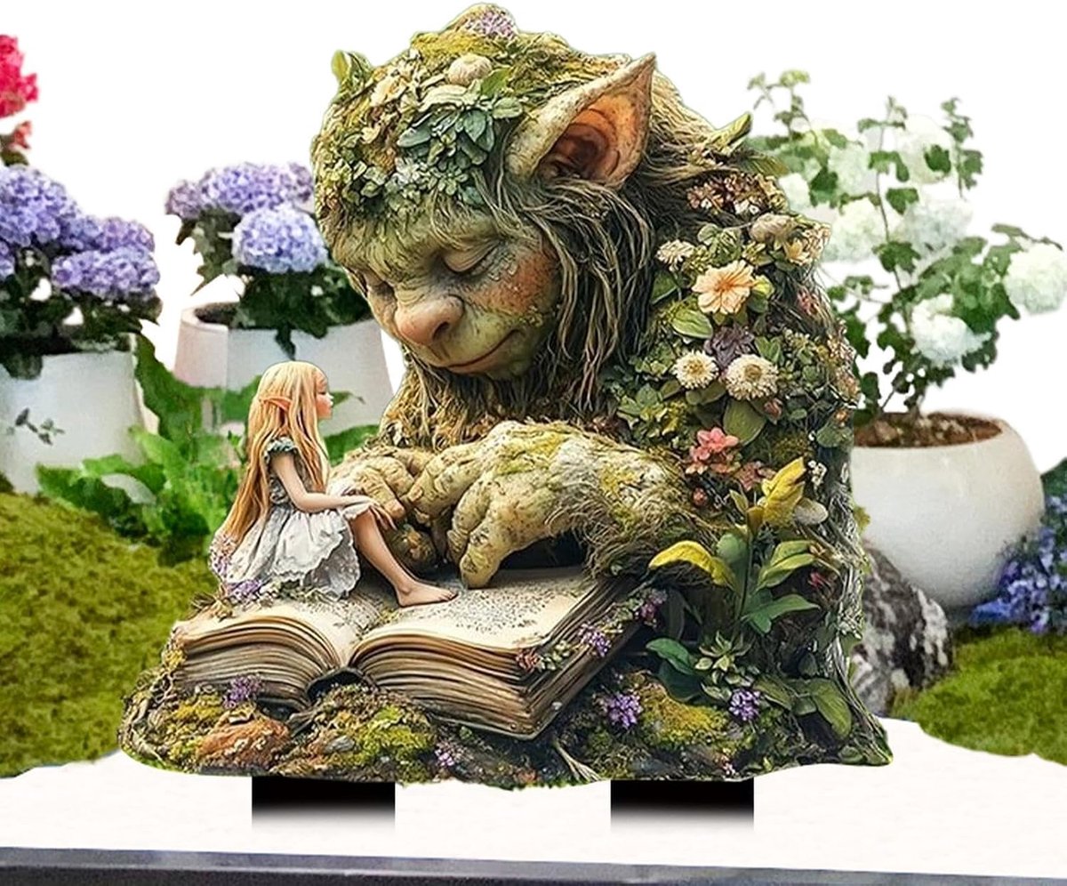 Feeëntuindecoratie Stokken - Bloempot Decoratie - Tuin Verfraaien - Weerbestendig Acryl - N.v.t. - Buitenkleuren