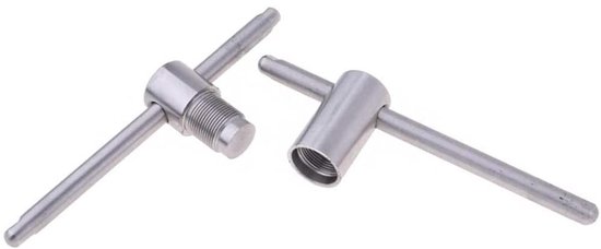 Dailygoods - Pool Cue Tip Press Tool - Biljart Accessoires - Roestvrij staal - Perfect voor 12-14mm - Snooker Tool - Duurzaam en Efficiënt van Dailygoods — afbeelding 4
