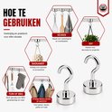 Toepassingen: keukengerei, handdoeken, planten, badkameraccessoires, keukengereedschap, sleutels en jassen aan de muur.