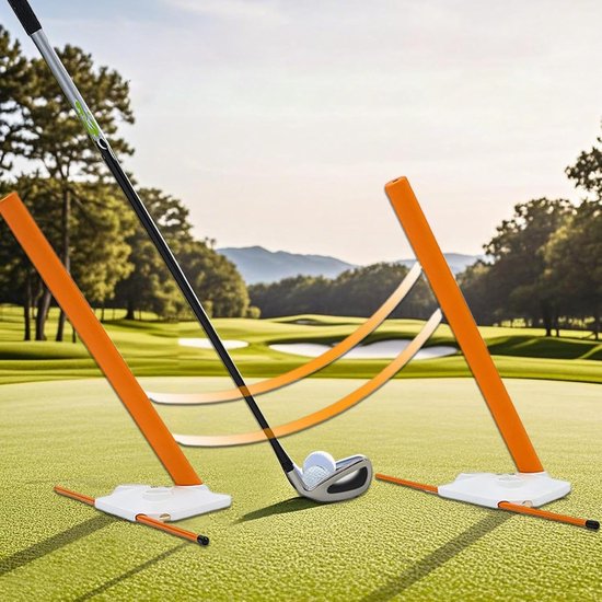 Golf Swing Trainer - Houding Corrector - Golftraining Verbeteren - Ergonomische Stabiliteit - 49 cm Diameter - Zwart — afbeelding 2