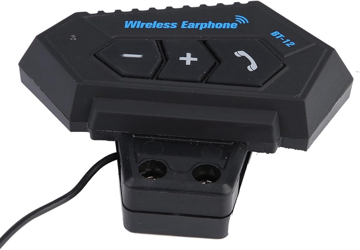 Helm Bluetooth Headset - Motorhelm Luidsprekers - Veilig Bellen - Hi-Fi Geluidskwaliteit - 1 Paar - Zwart thumbnail 5