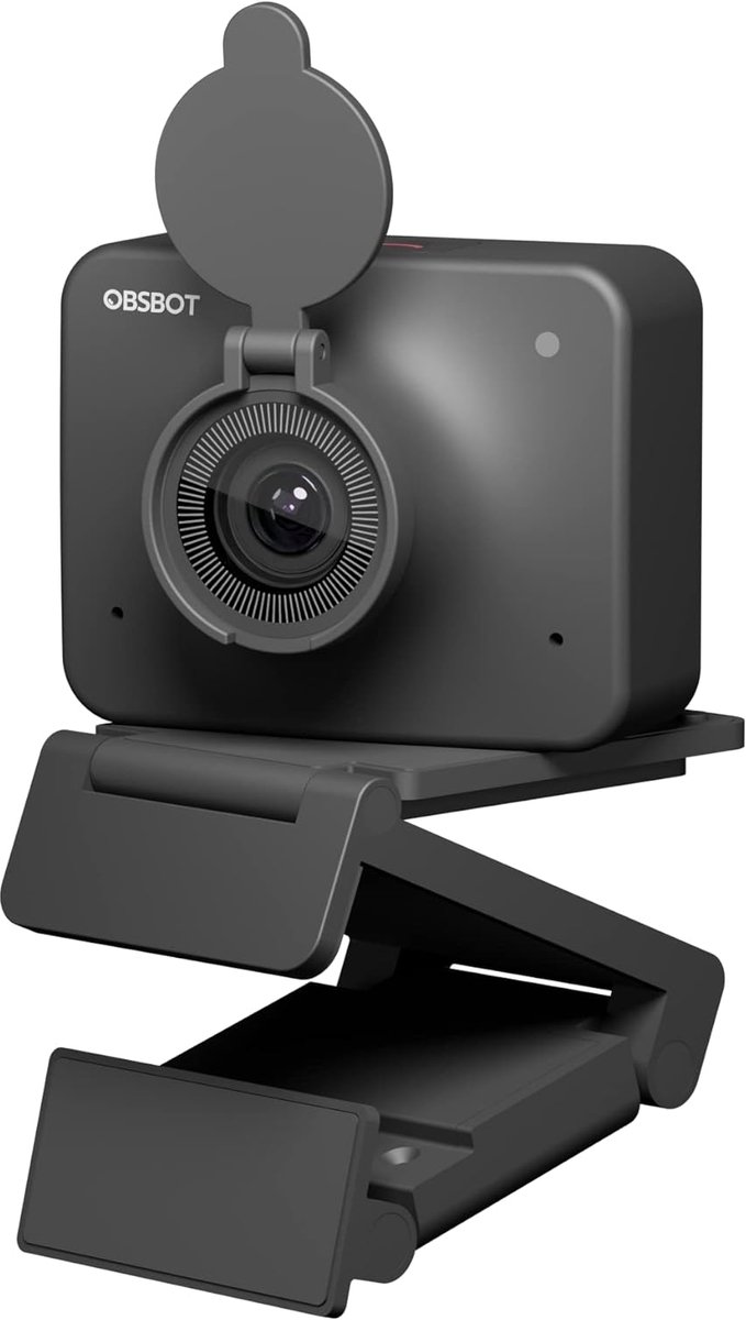 Full HD Webcam 1080P met Autofocus en AI-Kaderen voor Vergaderingen en Streaming