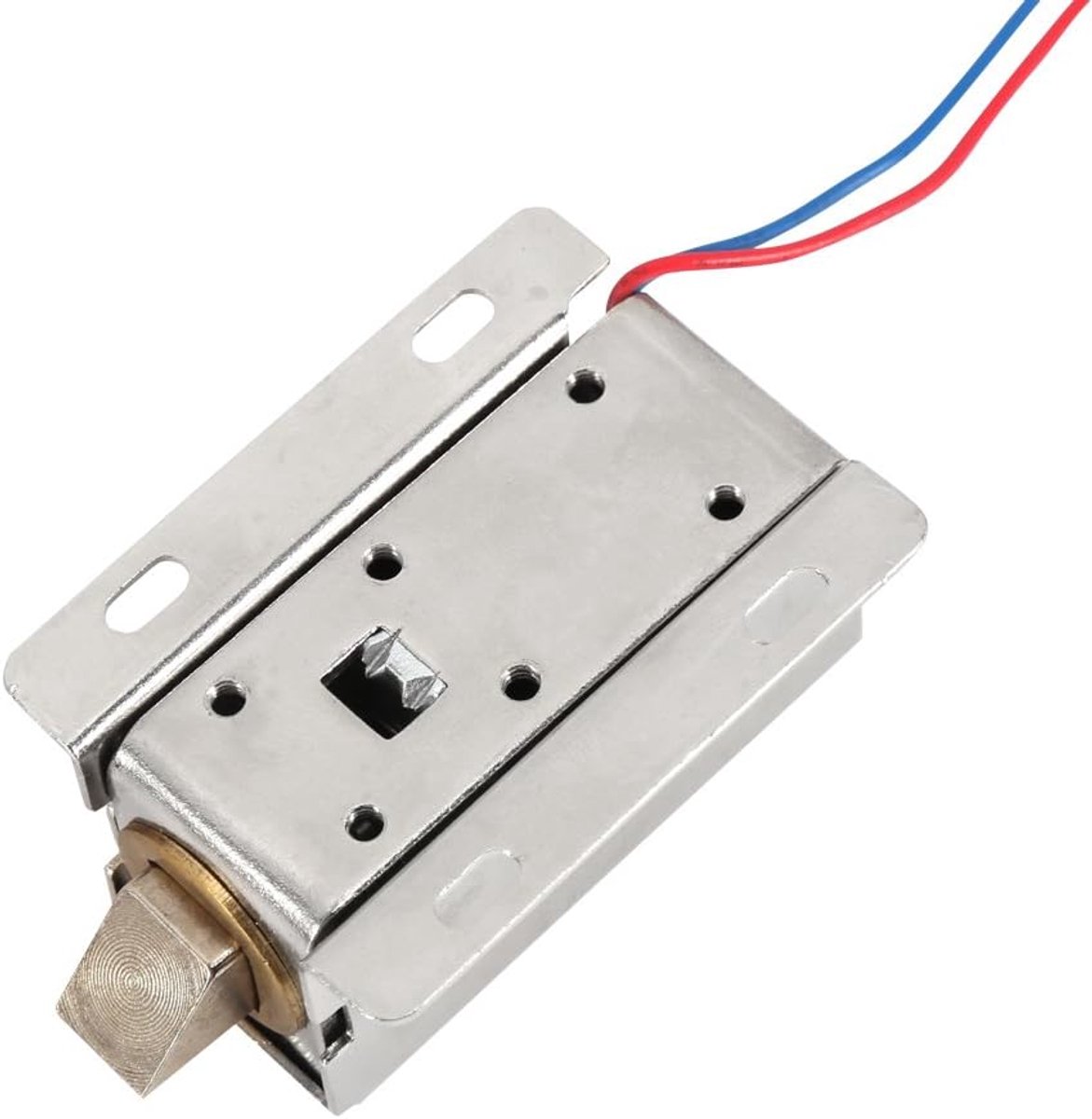 Elektrisch Kastslot - Magnetisch Slot - Kasten Beveiligen - Automatische Werking - 14x9x5 cm - Metaal
