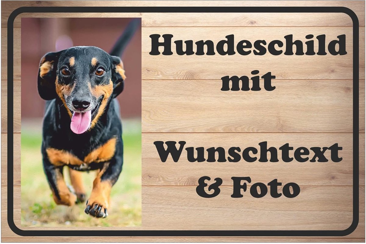 PVC Schild - Huisnummer Bord - Decoratie Huis - Gepersonaliseerd Ontwerp - 20x15cm - Dier