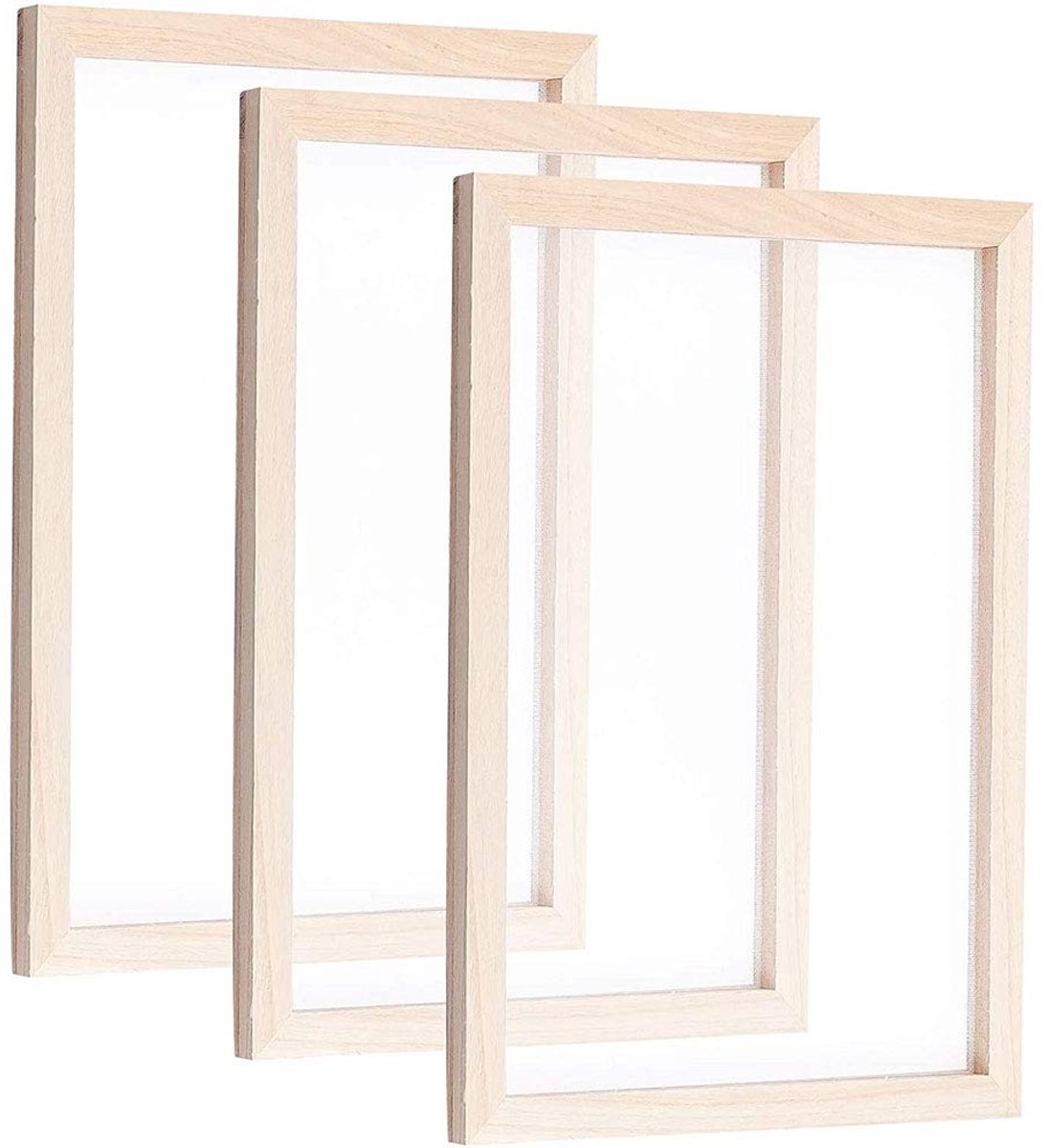 Dailygoods- Vormframe 25x34cm - Houtpapierfabricage - DIY Gereedschap - Milieuvriendelijk - Papercraft Benodigdheden - Traditioneel ontwerp - Papierframe