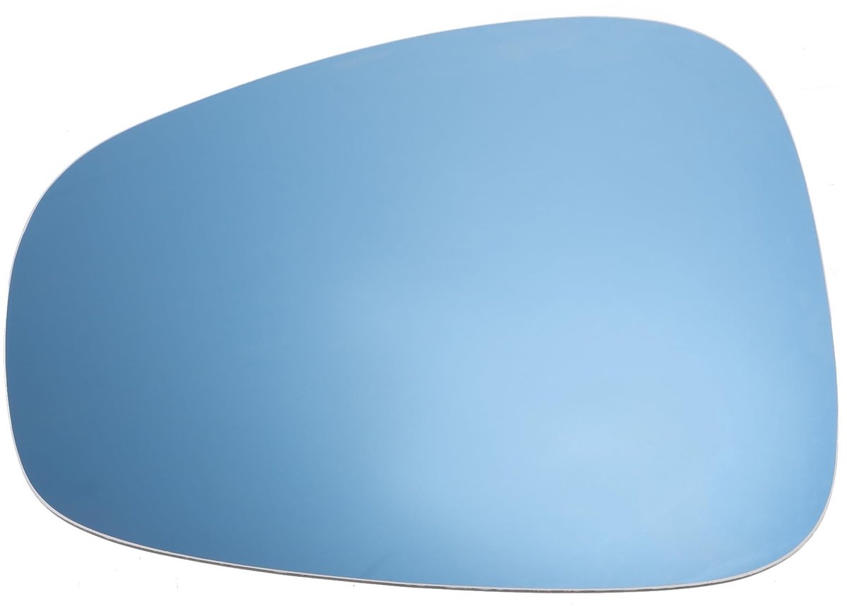 Dailygoods - Auto Buitenspiegel Links - Glazen Vervanging - Verwarmd - Blauw - Convex - Geschikt voor Alfa Romeo 159 - 2005-2011