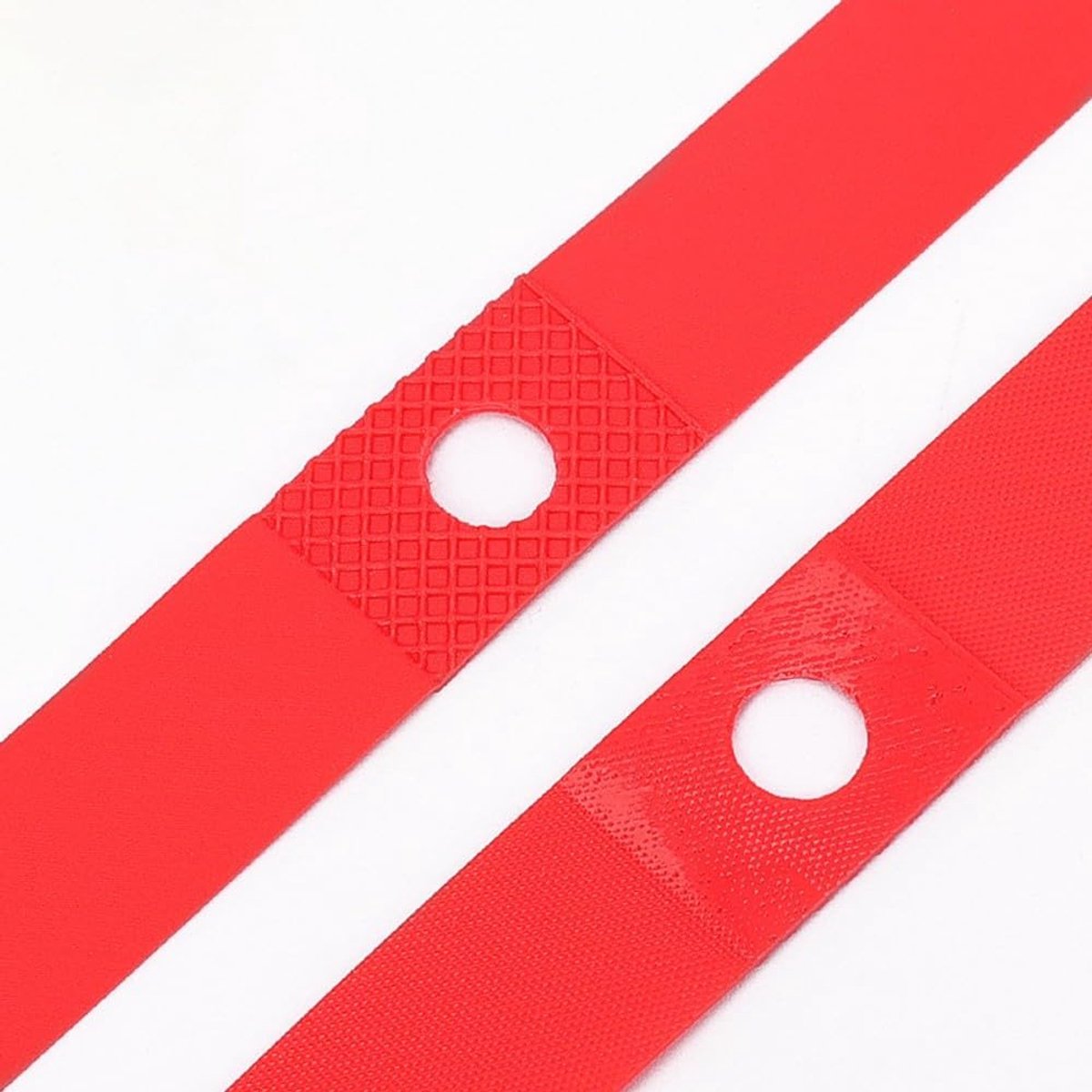 Fiets Velgtape - Bandbescherming - Lekvrij Fietsen - Ultralicht Explosieveilig - 2-Pack - Rood