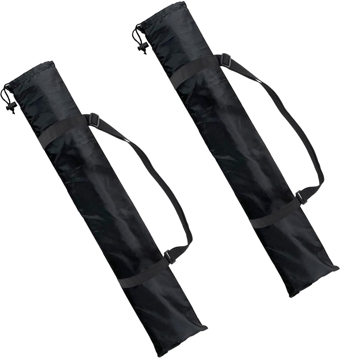 Dailygoods- Statieftas 2 Stuks - Opbergtas - Draagbare Tentstokkentas - Transporttas - Lichtstandaard - 23 x 130 cm