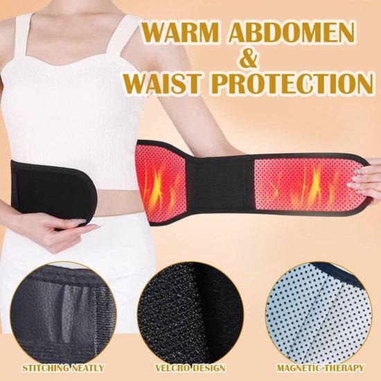 Dailygoods- Lendengordel Ergonomisch Design - Verstelbare Taillesteun - Therapeutische Riem - Ondersteuning Rug/Nek - Comfortabel & Ademend - Rugsteun van Dailygoods — afbeelding 3