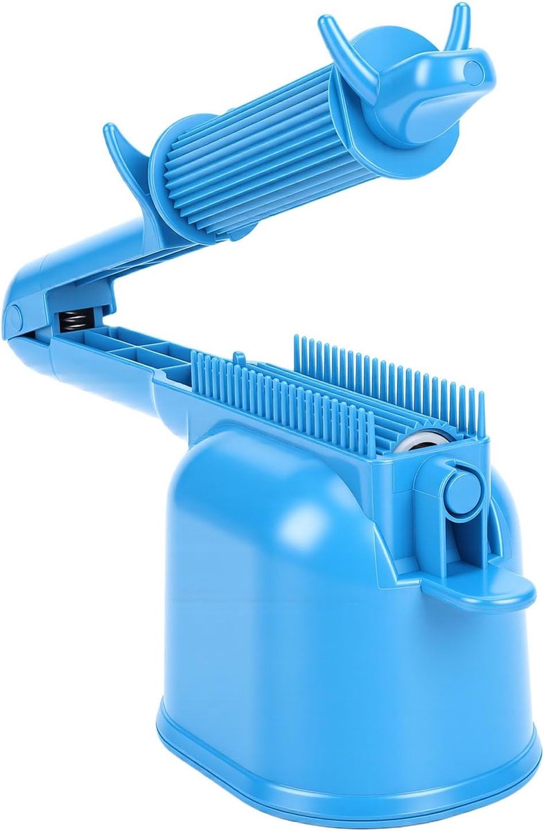 Haarverf Applicator - Kleurborstel - Precisie Kleuren - Rommelvrij Rollersysteem - 15 x 9 cm - Zwart