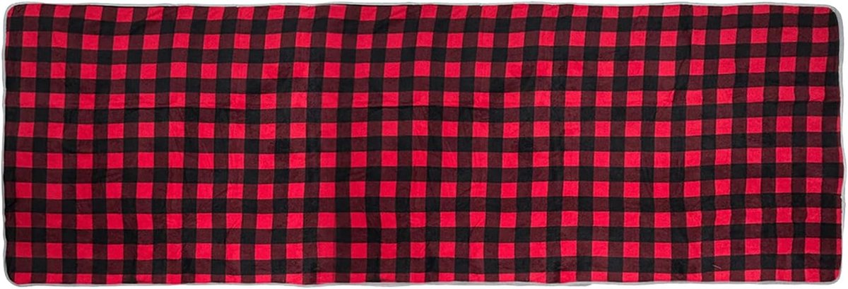 Verwarmde Deken - Slaapzak Voering - Kamperen Buiten - 3 Temperatuur Niveaus - 180x60 cm - Grijs