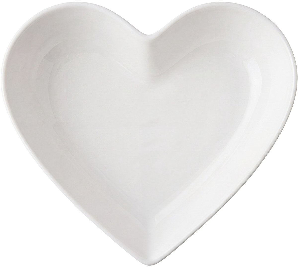 Clayre & Eef Decoratie schaal Wit Keramiek