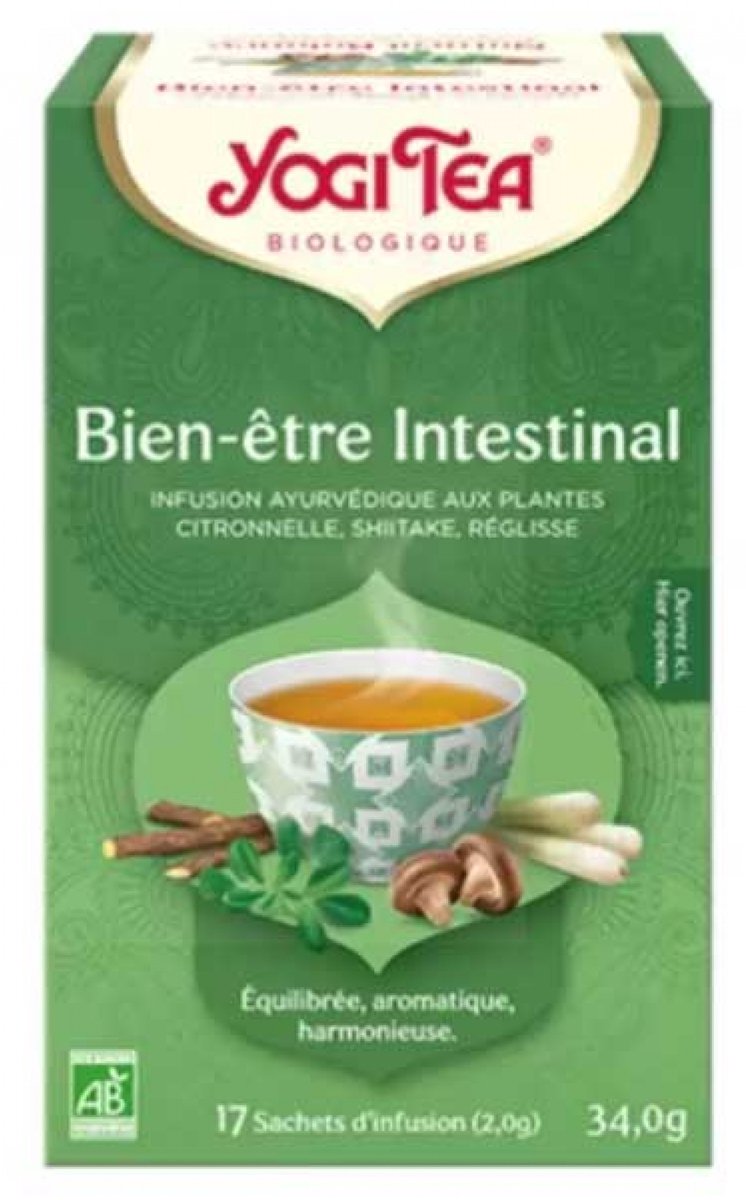 Yogi Tea Darmwelzijn Bio 17 Zakjes