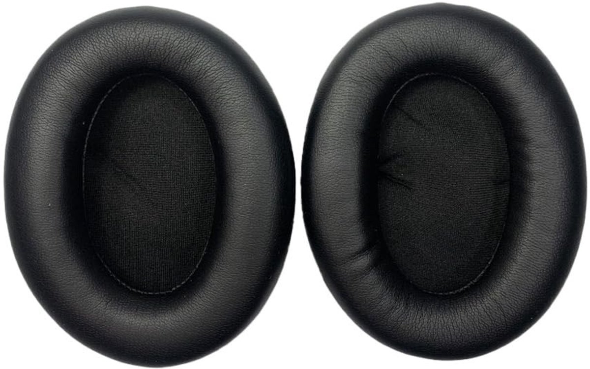 Dailygoods- Oorkussens Vervangend - Compatibel met Sony WH-1000XM2/MDR-1000X - Zacht Eiwitleer - Hoogwaardige Geluidsisolatie - 1 Paar Inclusief Akoestische Sponsjes - Hoofdtelefoon Kussens