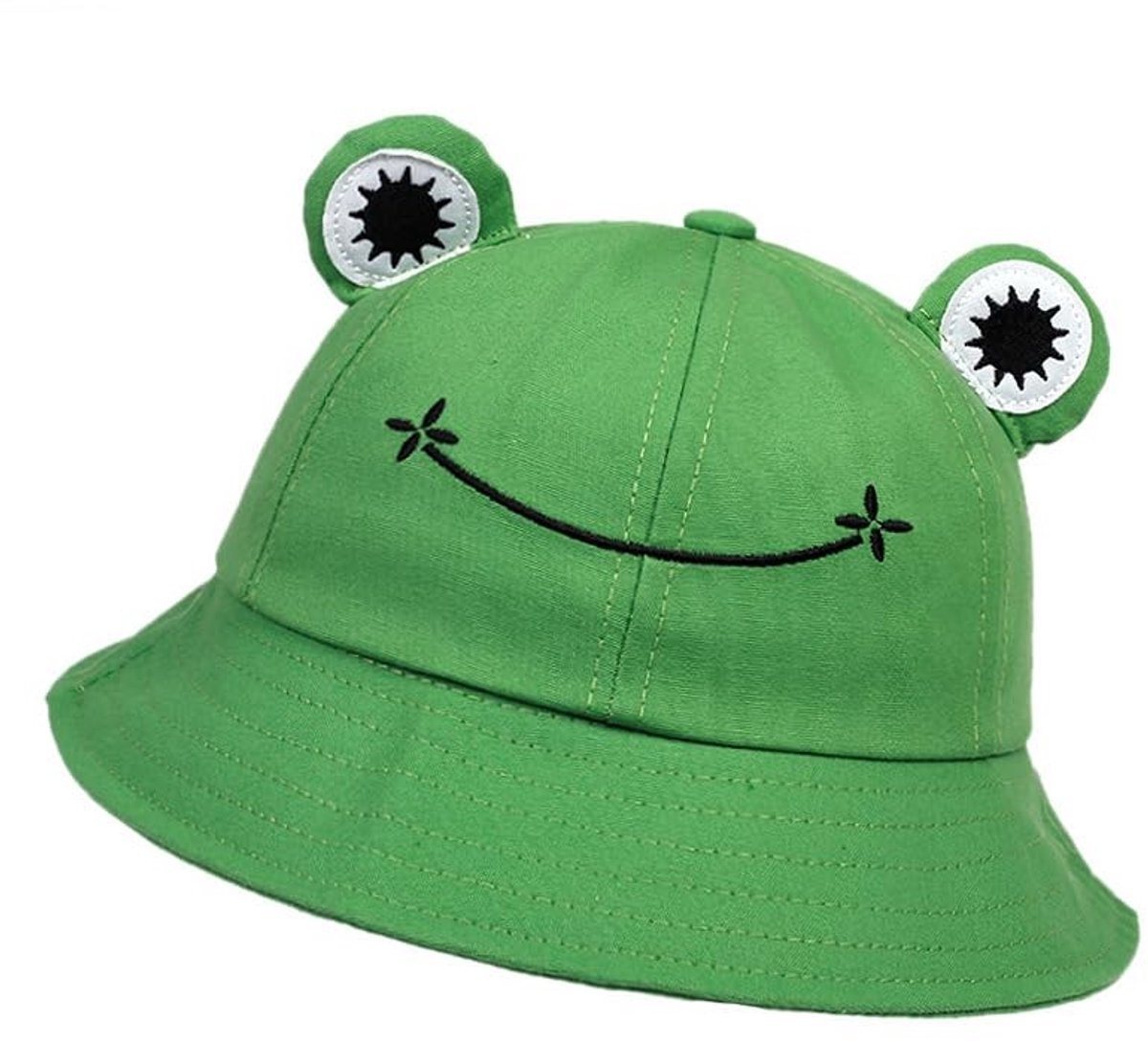 Dailygoods- Vissershoed modieus - Opvouwbaar - Outdoor - Uniseks - Polyester - Bescherming tegen de zon - Zonnehoed