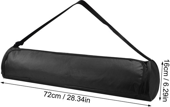 Dailygoods- Yogamat Tas Waterdicht - Versterkte Schouderriem - Lichtgewicht Oxford-Stof - Multifunctioneel Gebruik - Voor Yogamat en Fitnessproducten - Eenvoudig en Modieus Ontwerp - Yogatas — afbeelding 5