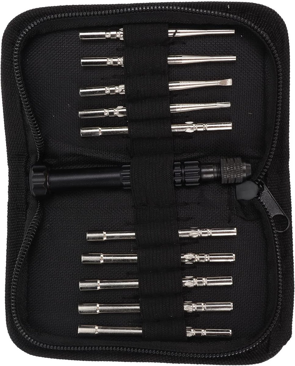 Carburetor Verstel Tool - Motor Afstelset - Motor Onderhoud - 10 Delige Set - Ergonomische Handgreep - Zwart