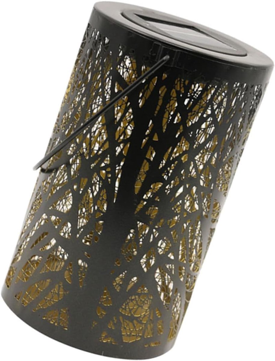 Solar LED Lantaarn - Buitenlamp Tuin - Sfeerverlichting Tuin - Met Projectie Effect - 20 c