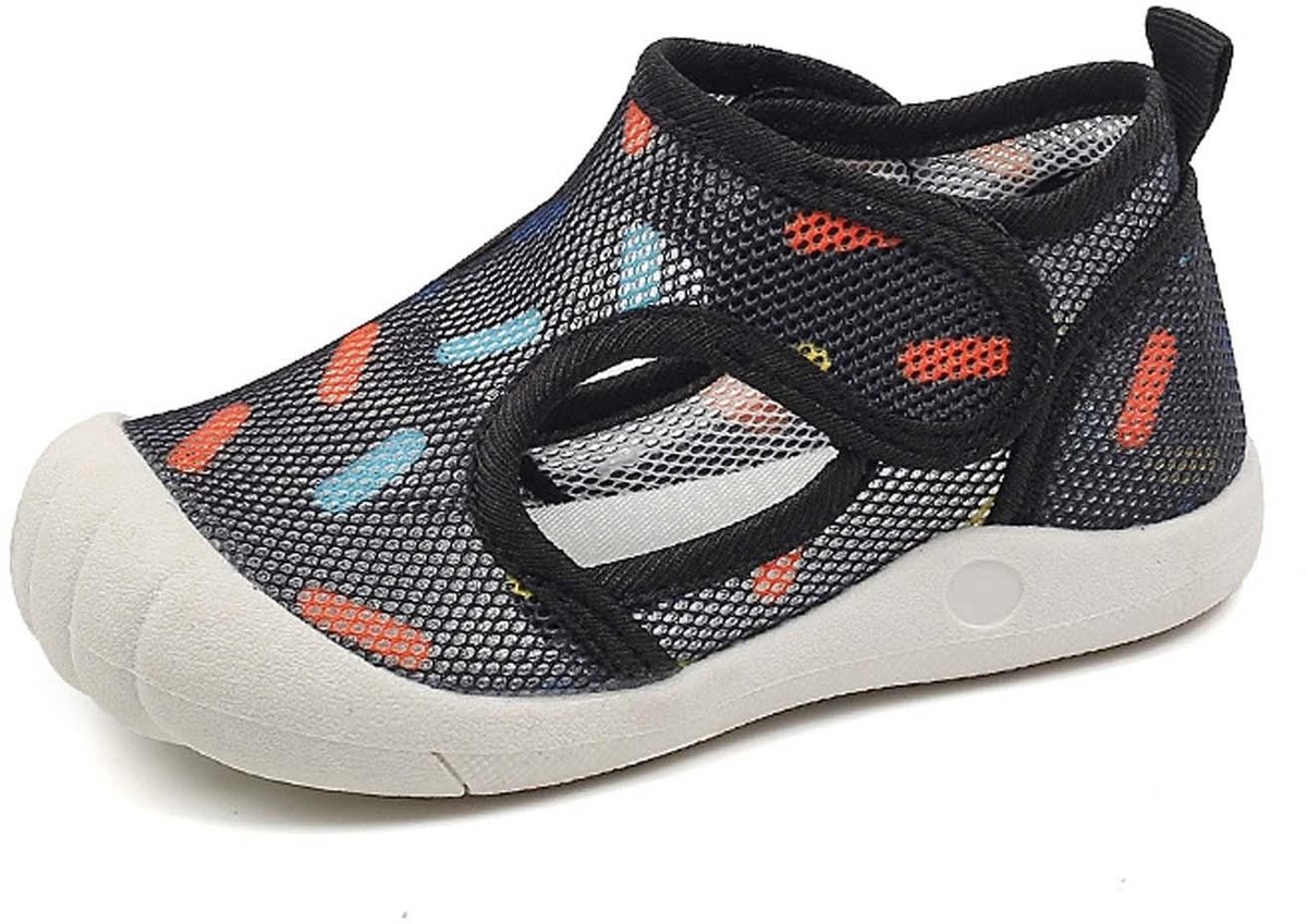 Dailygoods- Zomerschoenen Lichte Mesh - Ademend Cut-outdesign - Gesloten Sportsandalen - Modieuze Waterschoenen - Voor Meisjes 0-9 Jaar - Ideaal voor Stranduitstapjes - Sandalen