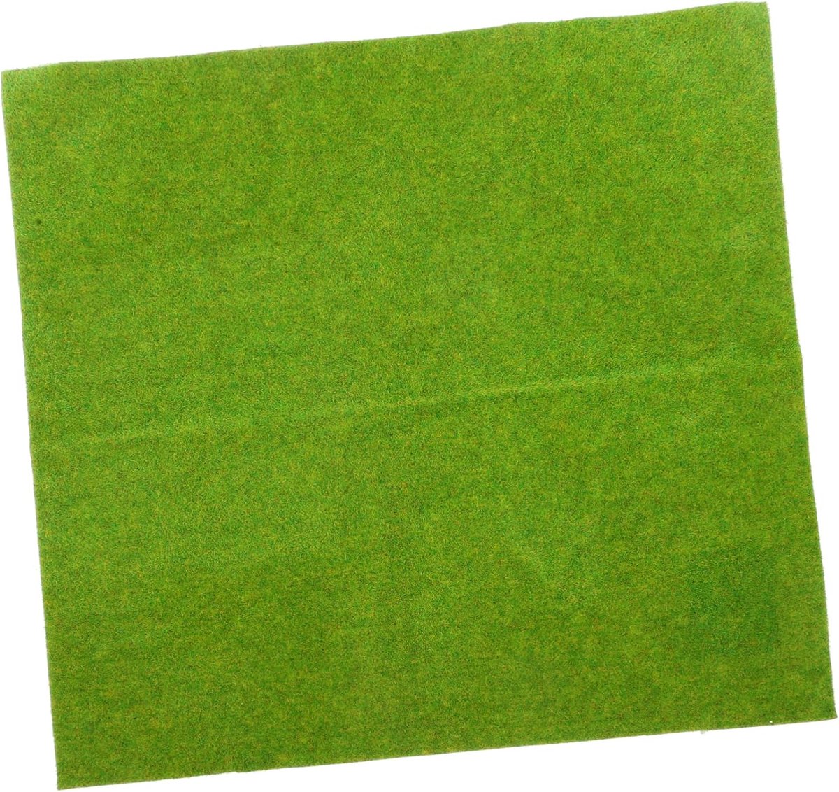 Kunstgras Mat - Decoratieve Turf - Modelbouw Decoratie - Realistische Grasweergave - 25 x 25 cm - Groen