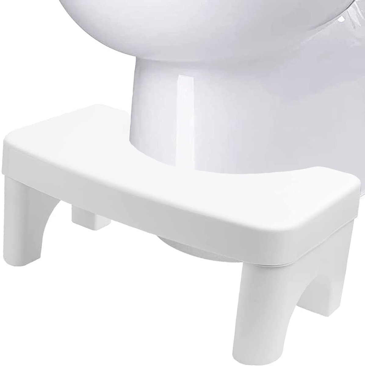 Dailygoods- Toiletkruk Afneembaar - Opvouwbaar Toiletkrukje - Lichtgewicht Poepkruk - Veilig Ontwerp - Hygiënisch en Gemakkelijk Schoon te Maken