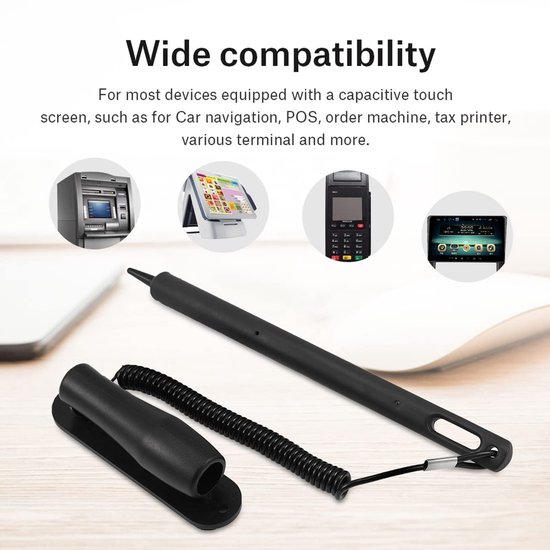 Dailygoods- Stylus Pen Hoge Gevoeligheid - Professionele Touchscreen Pen - Universeel Compatibel - Voor Autonavigatie - Nauwkeurig Schrijven - Geschikt voor Meerdere Apparaten - Touchpen — afbeelding 4