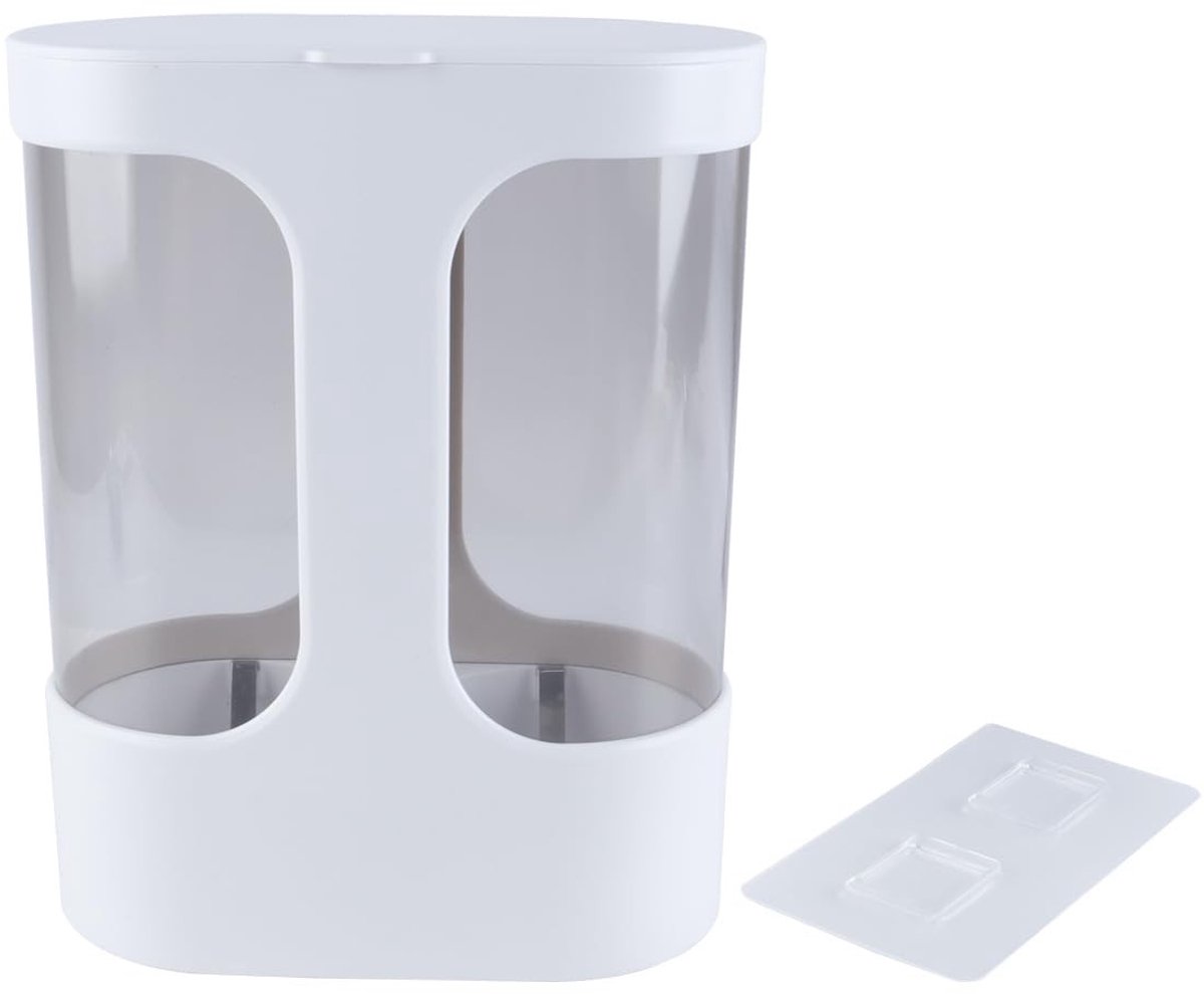Dailygoods- Bekerdispenser Waterdicht - Bekerhouder voor 80 Bekers - Geschikt voor Thuis/Kantoor/Restaurants - Milieuvriendelijk Plastic - Transparant Venster