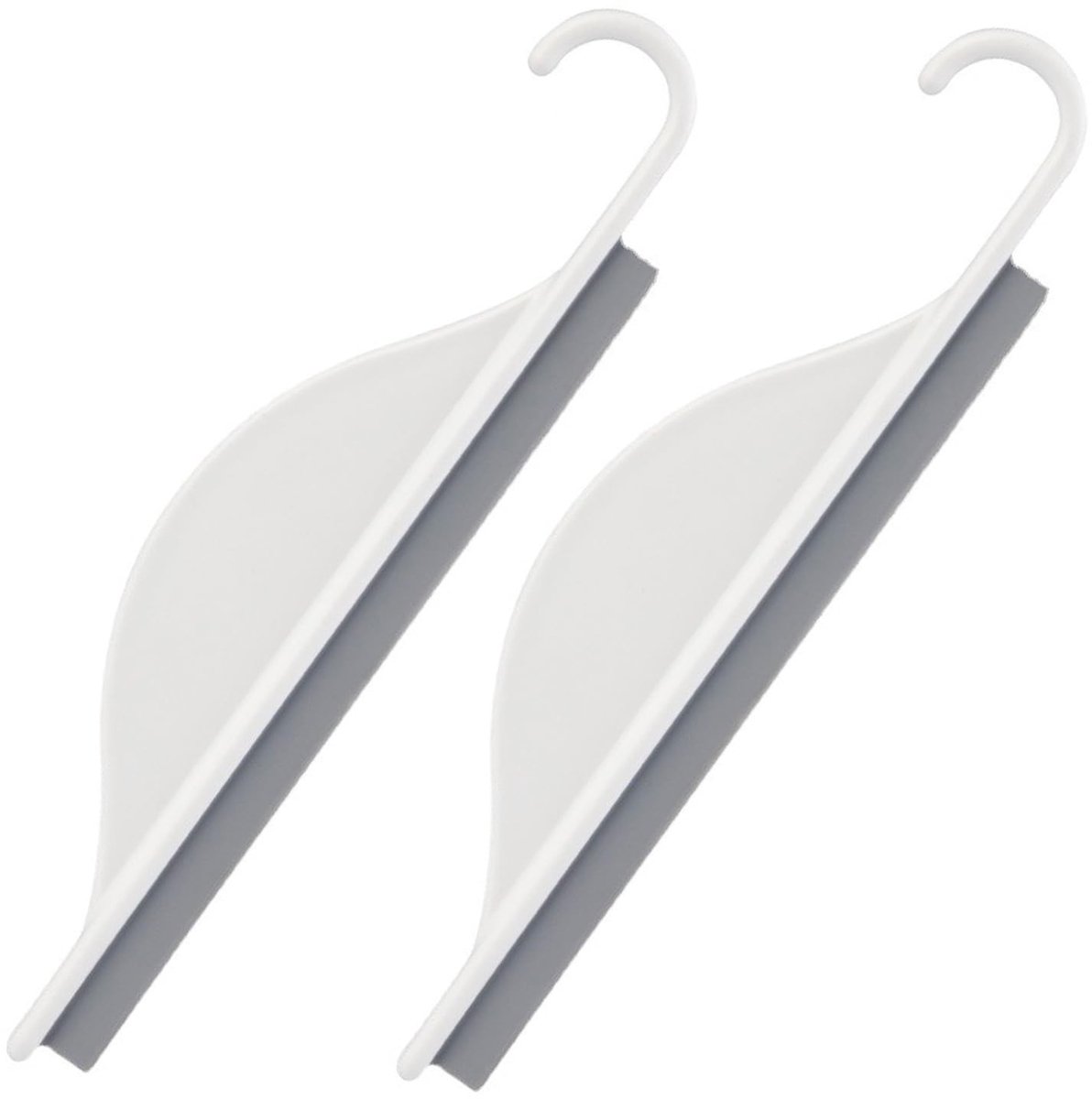 Dailygoods- Douchewisser Robuust en Duurzaam - Siliconen Trekker - Raamtrekker - Ergonomische Handgreep - 20 cm Breed - Eenvoudig te Reinigen - Raamwisser