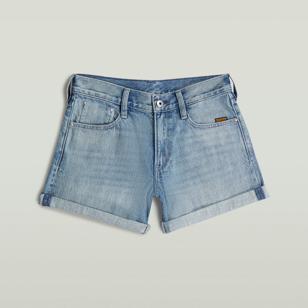 G-Star Judee Shorts Wmn Dames Korte broeken Vintage Mine Dust