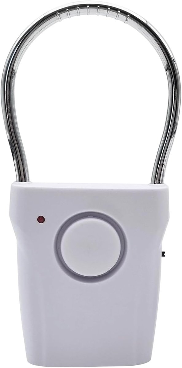 Deuralarm Securiteit - Diefstal Sensor - Extra Beveiliging - 120 dB Sirene - 139 x 68 cm - Wit