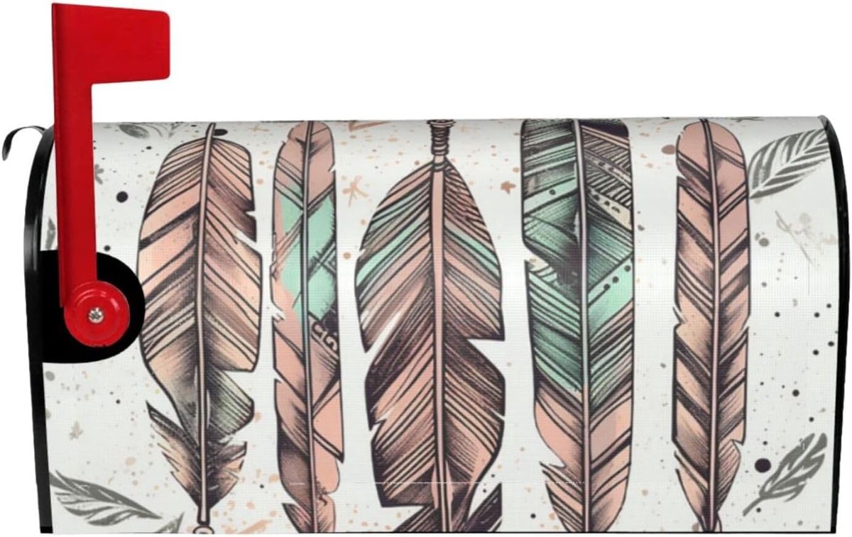 Brievenbus Decoratie - Brievenbushoes - Buiten Decoratie - Waterdicht Oxford Materiaal - Standaard Formaat - Zwart
