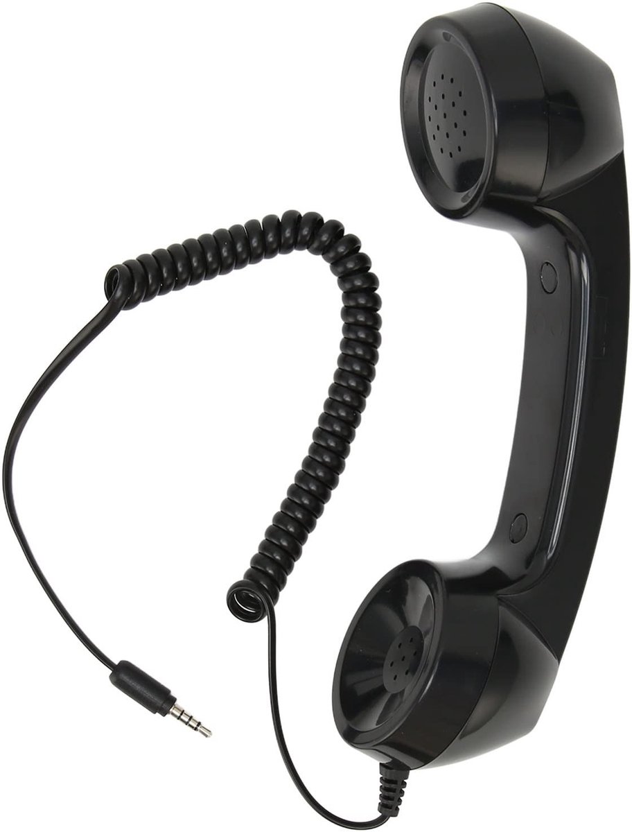 Dailygoody - Retro Mobiele Telefoonhoorn - Draadloos - Handig in